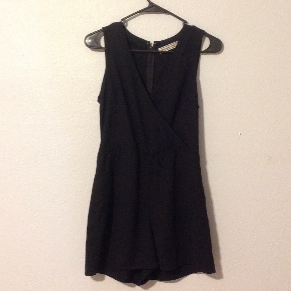 Classic Black Romper